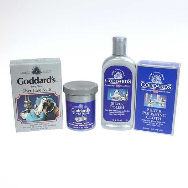 LOT OF 2 GODDARD'S 6 OZ SILVER POLISH FOAM / CLEANS, SHINES AND PROTECTS